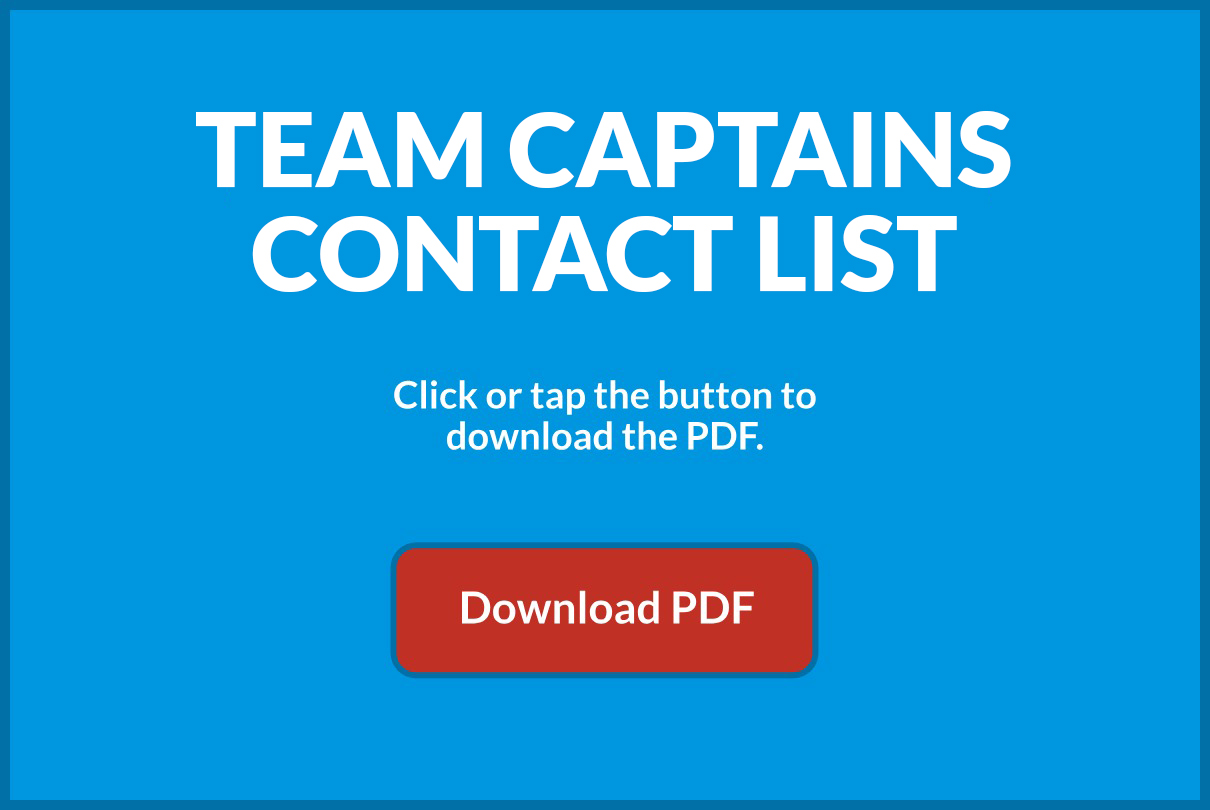 2020| Team Captains Contact Information
